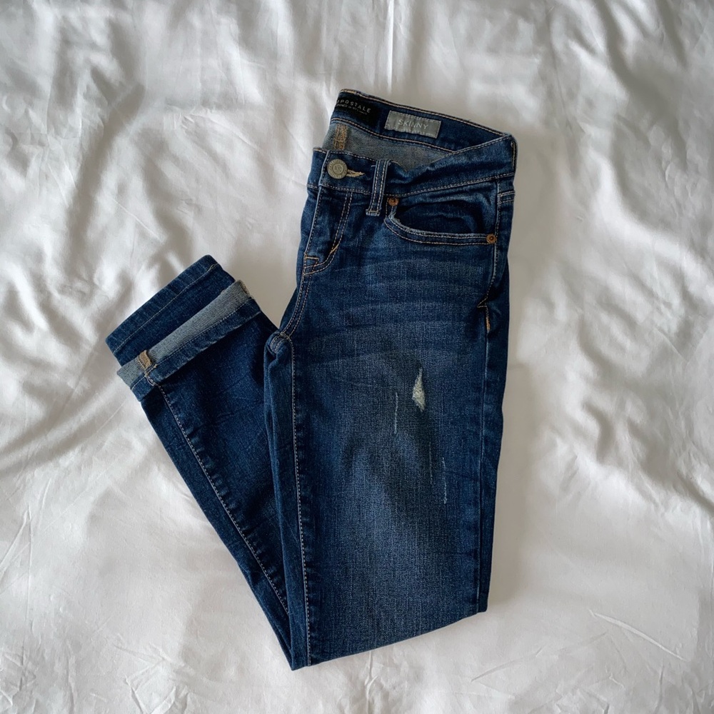 Dark Wash Skinny Jeans